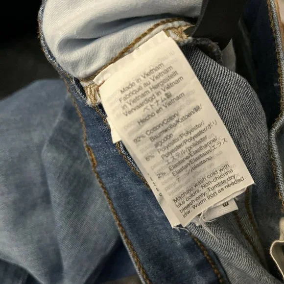 Madewell Cali Demi Boot Jean Fair Trade Sz 27 High Rise Crop Bootcut - Picture 6 of 6